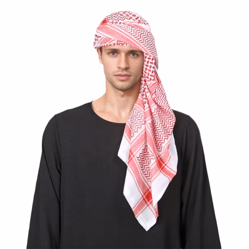 Grand Foulard Chèche d'Extérieur Unisexe - vue principale et présentation du produit