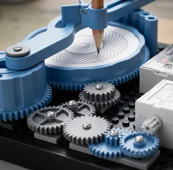Jeu de construction et circuit electronique bricolage pour enfant