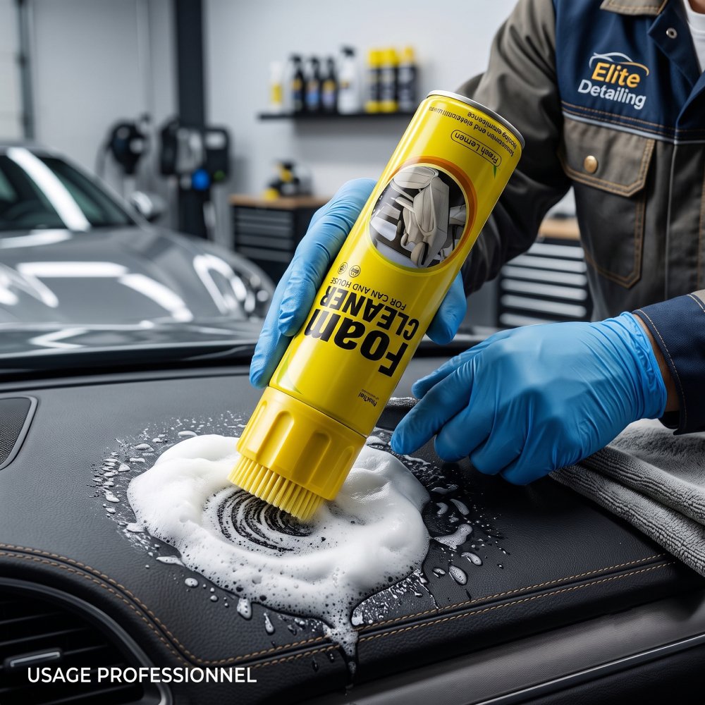 Foam Cleaner 650ML Nettoyant Mousse Multi-Usage - vue détaillée et finitions de qualité