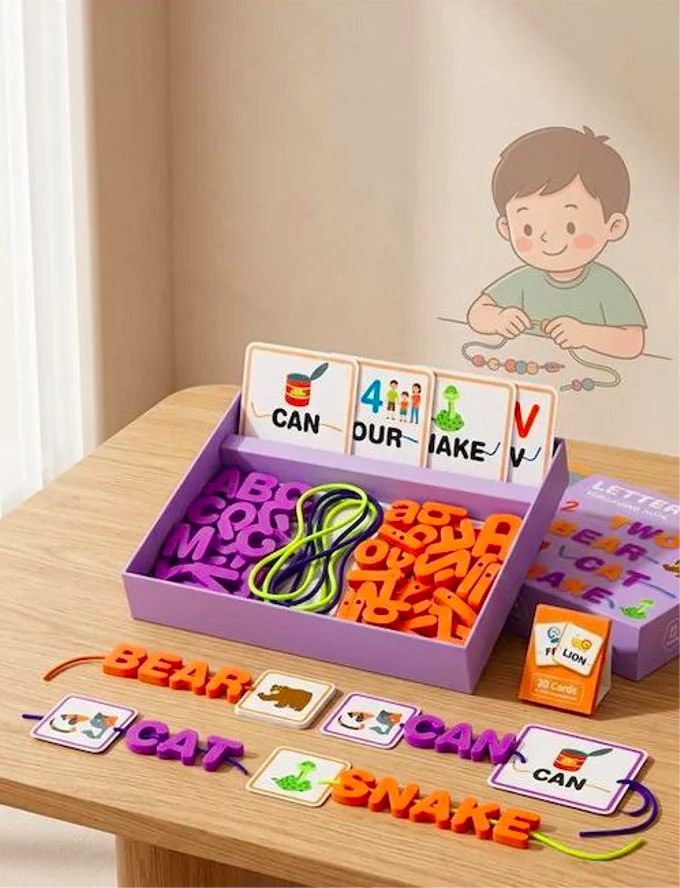 Jeu Éducatif Montessori - vue principale et présentation du produit