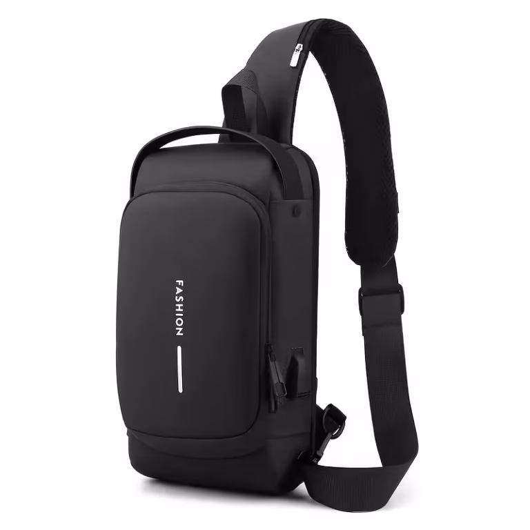 Sac Bandoulière & Sac à Dos Antivol Moto avec Verrou à Code - vue principale et présentation du produit