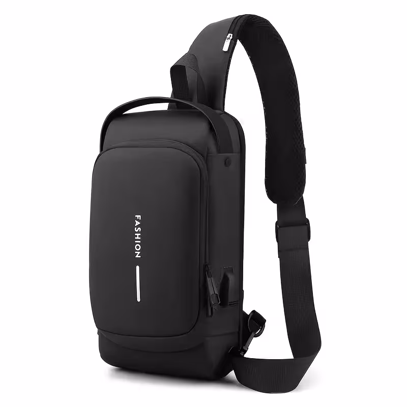 Sac Bandoulière & Sac à Dos Antivol Moto avec Verrou à Code - vue principale et présentation du produit