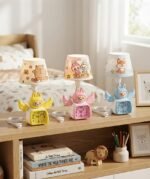 Réveil Enfant avec Lampe - vue détaillée et finitions de qualité