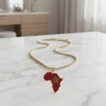 Collier Femme Doré - vue principale et présentation du produit