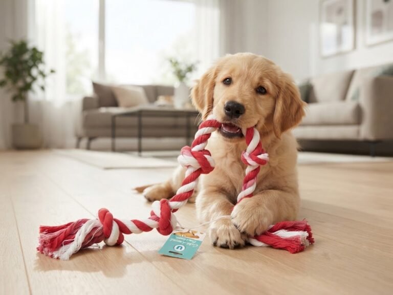 Jouet pour Chien en Corde - vue principale et présentation du produit