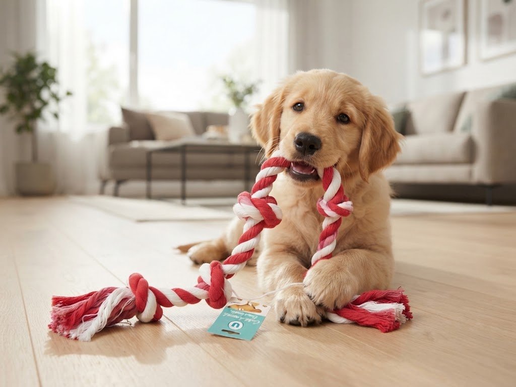 Jouet pour Chien en Corde - vue principale et présentation du produit