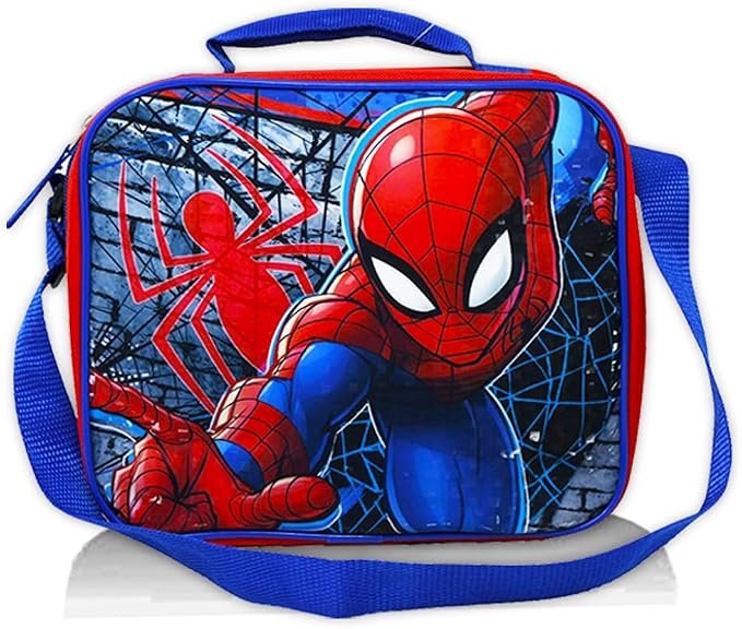 Lunch Box Deluxe Spiderman - vue principale et présentation du produit