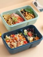 Boîte à Lunch Compartimentée Hermétique - vue détaillée et finitions de qualité