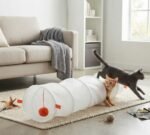 Tunnel de Jeu pour Chat - vue détaillée et finitions de qualité