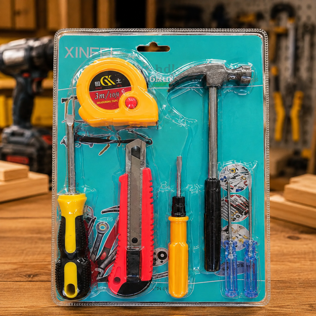 Kit d’Outils de Bricolage Multifonction - vue principale et présentation du produit