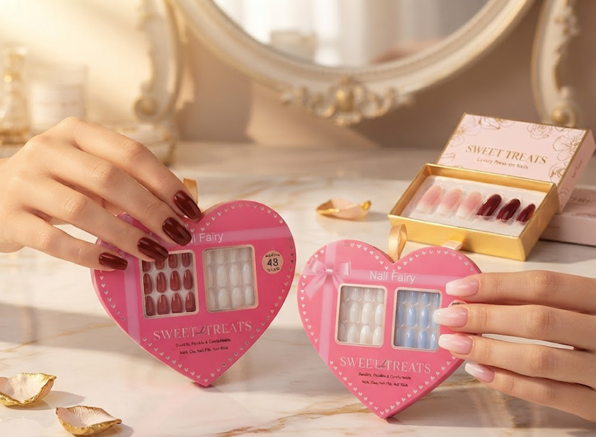 Faux Ongles Press-On Nail Fairy - vue principale et présentation du produit