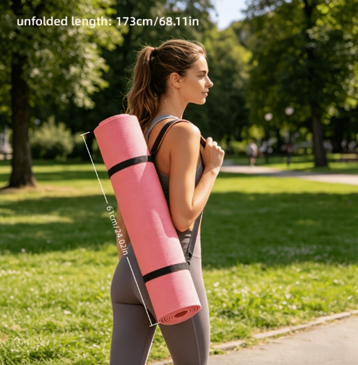 Tapis de Yoga et Fitness - vue principale et présentation du produit
