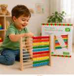 Abaque Éducatif en Bois - vue principale et présentation du produit