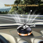 Désodorisant Solaire Rotatif pour Voiture - vue principale et présentation du produit