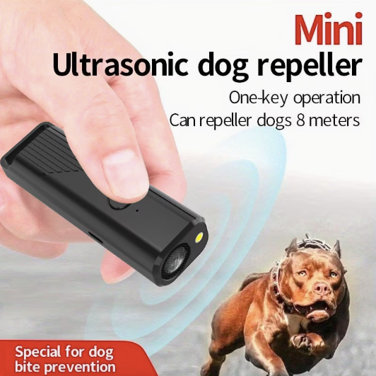 Répulsif à ultrasons pour chiens, dispositif anti-aboiement - vue principale et présentation du produit