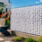 Clôture Décorative Imitation Feuillage - vue principale et présentation du produit