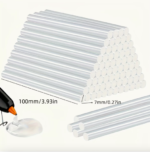 Lot de 40 Bâtonnets de Colle Thermofusible Transparente - accessoires inclus et fonctionnalités