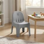 Chaise Enfant en Plastique avec Dossier - vue principale et présentation du produit