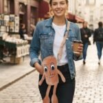Sac Bandoulière Rigolo "Saucisse Amicale" - vue principale et présentation du produit