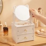Station de Beauté Intime & Miroir Chat - vue principale et présentation du produit