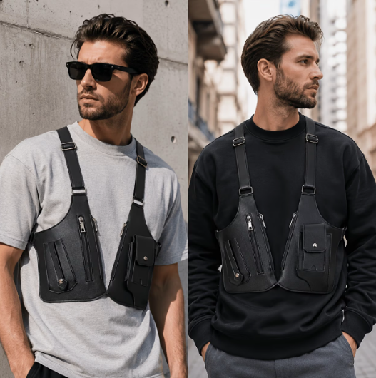 Sac à double épaule pour aisselle - vue principale et présentation du produit