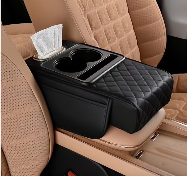 Accoudoir Multifonction 3-en-1 pour Voiture - vue principale et présentation du produit