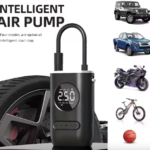 Compresseur d'air voiture portable intelligent avec écran digital et arrêt automatique