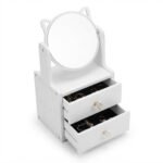 Station de Beauté Intime & Miroir Chat - accessoires inclus et fonctionnalités
