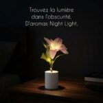 Veilleuse Florale Lumineuse, Éclairage Doux et Chaleureux pour Chambre et Décoration d'Intérieur - vue complémentaire 5