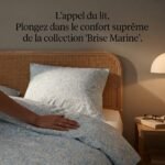Parure de Lit Simple 150x200 cm en Coton - vue détaillée et finitions de qualité